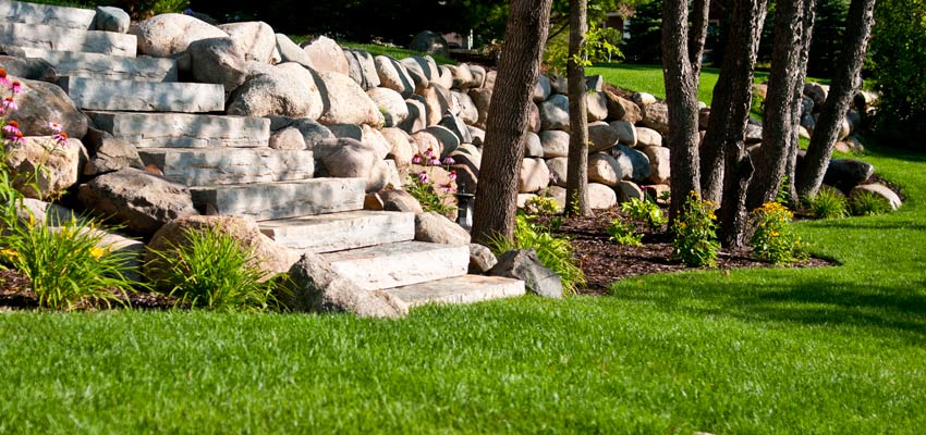 Retaining Walls M.T. Carpenter Landscape